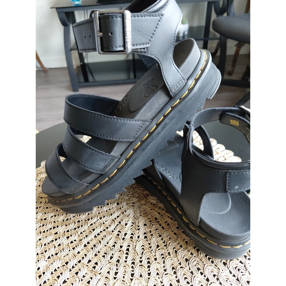 DR DOC MARTENS BLAINE Gladiator Platform SANDALS Men Sz 10 UK 8 EU 42 - Picture 5 of 7